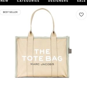 Marc Jacobs The Colorblock Tote Bag Large Canvas Tote
